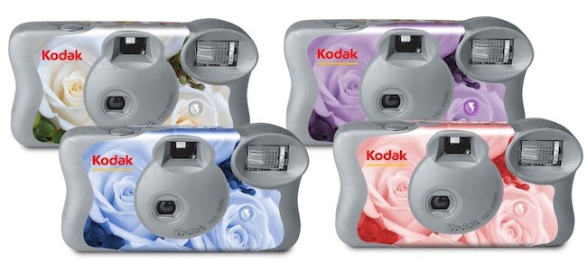 Kodak y las nuevas cámaras desechables para bodas