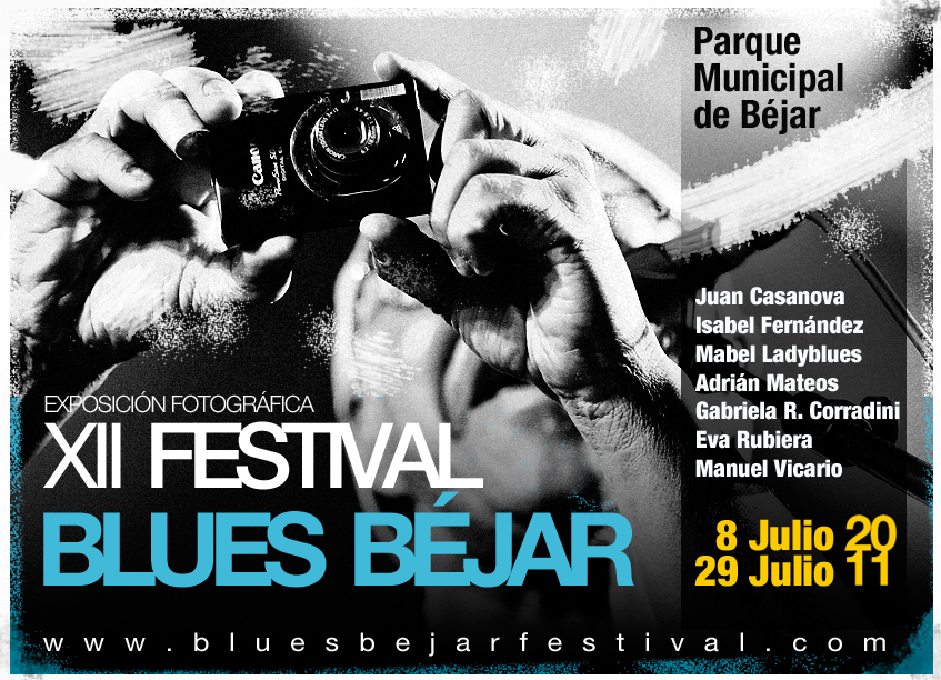 Exposición fotográfica en el Festival Blues de Béjar