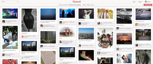 Pinterest, otra red social de fotografía