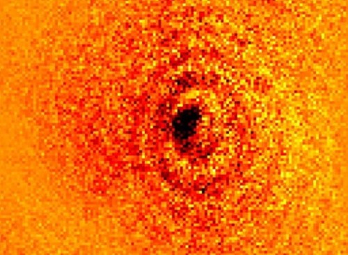Se consigue la primera imagen de la sombra de un átomo