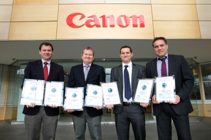 Canon se lleva siete premios por su eficiencia energética
