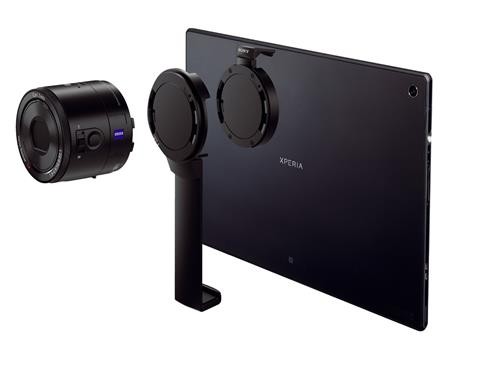 El nuevo accesorio de Sony permite conectar las lentes QX a tablets